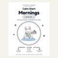 Calm Start Mornings · Winter cover (shown colored in)